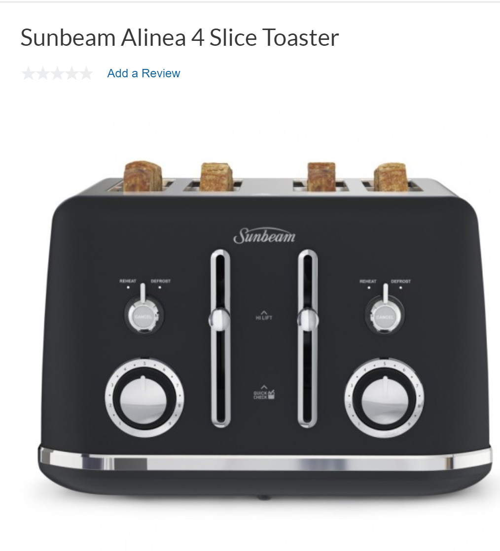 Toaster - black