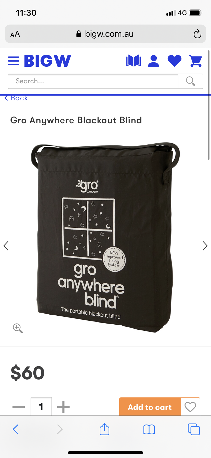 Gro anywhere blind