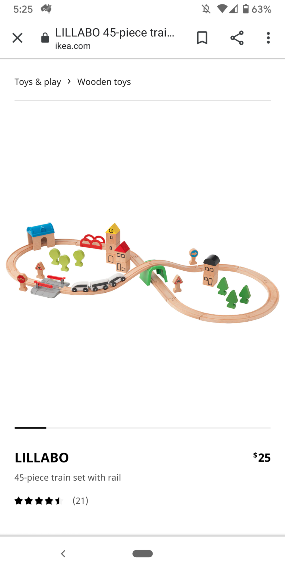 Theo - toy train set