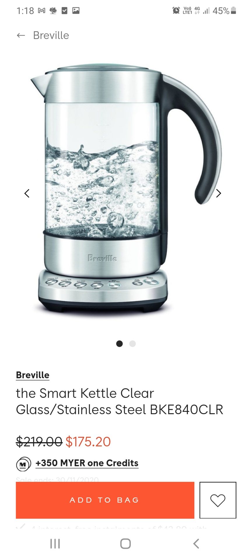 Smart Glass Kettle