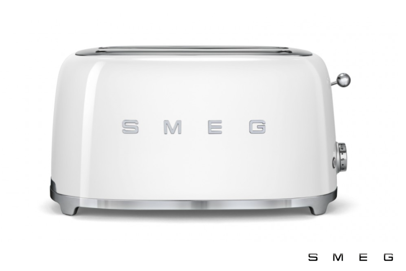 Smeg 50's Style Badged Kettle - White