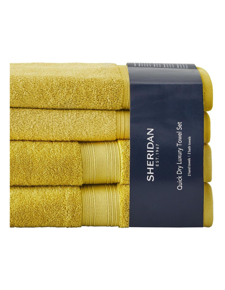 Quick Dry Luxury Gift Set in Chartreuse