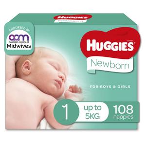 Huggies Newborn Nappies