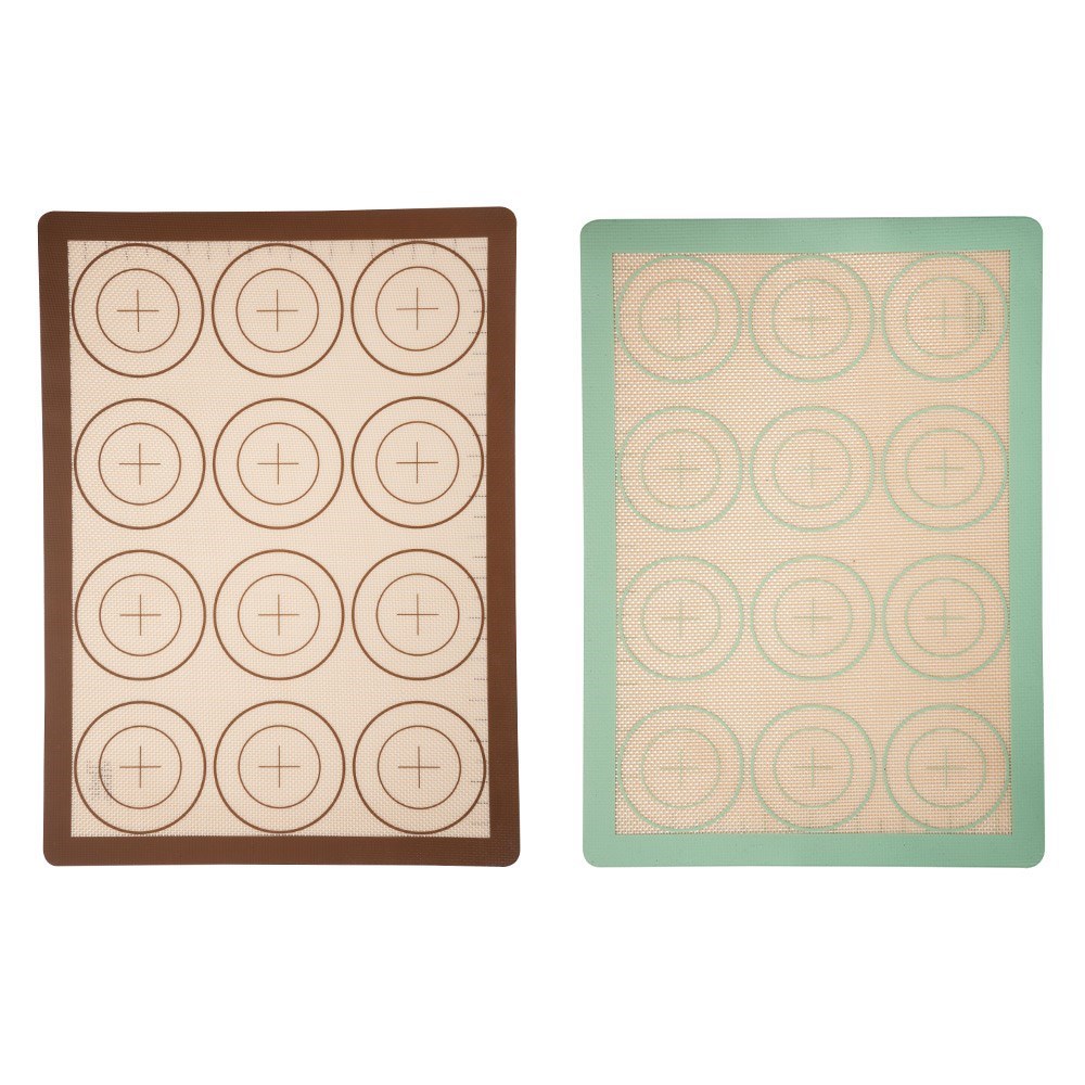 Soffritto Professional Bake 2 Piece Silicone Baking Mats Set