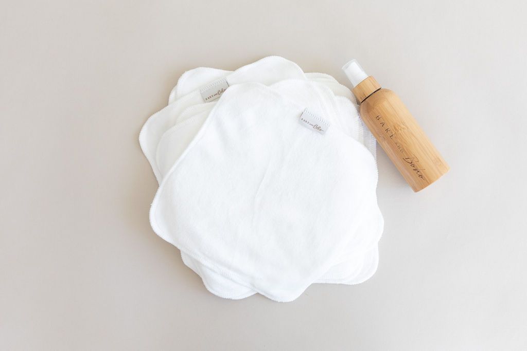 Reusable Cloth Baby Wipes + Spray Bottle