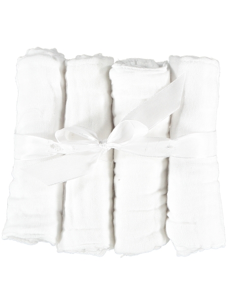 BABY 4PK MUSLIN WASHER