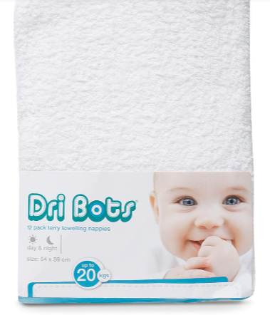 Baby Terry Towelling Towels
