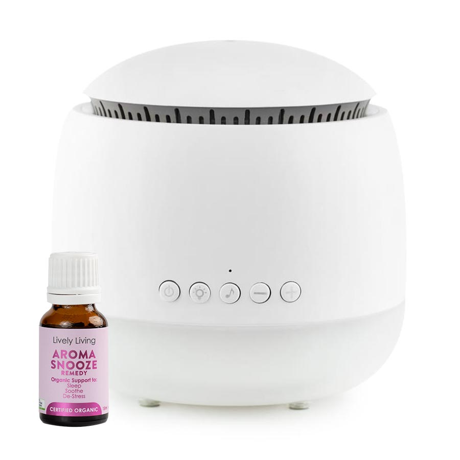 AROMA-SNOOZE SLEEP AID + ORGANIC OIL