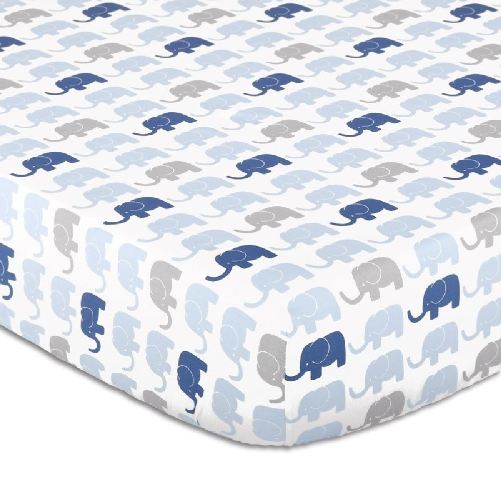 Elephant fitted sheet
