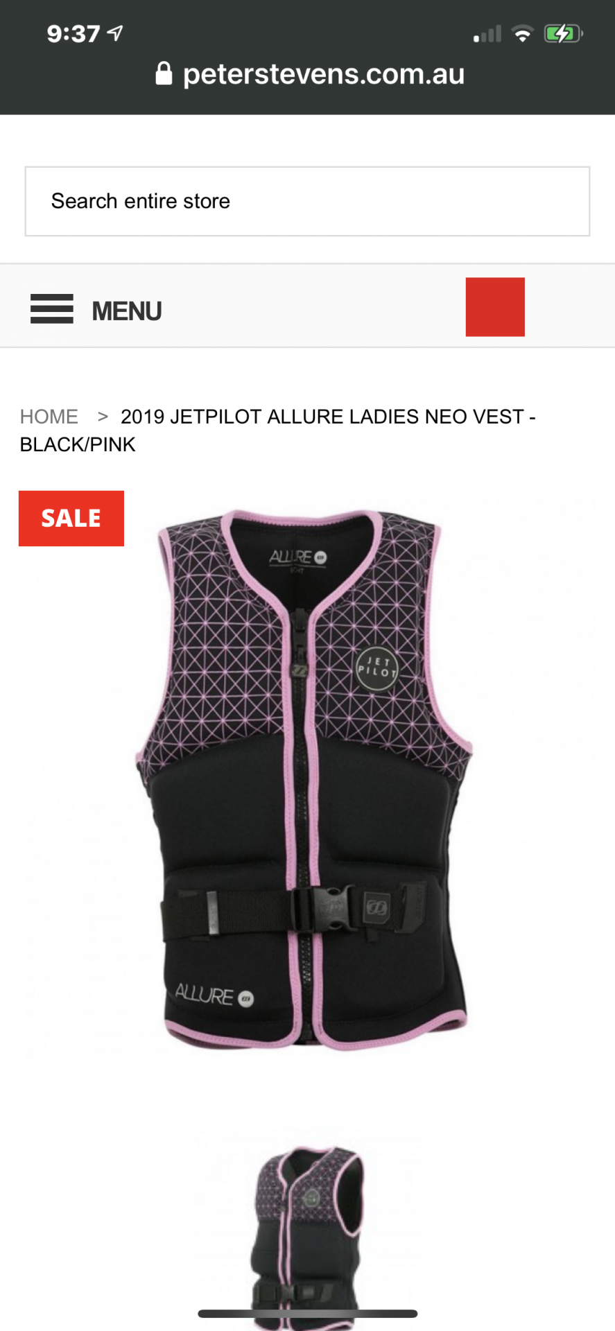 Pink Jet Pilot Lifejacket
