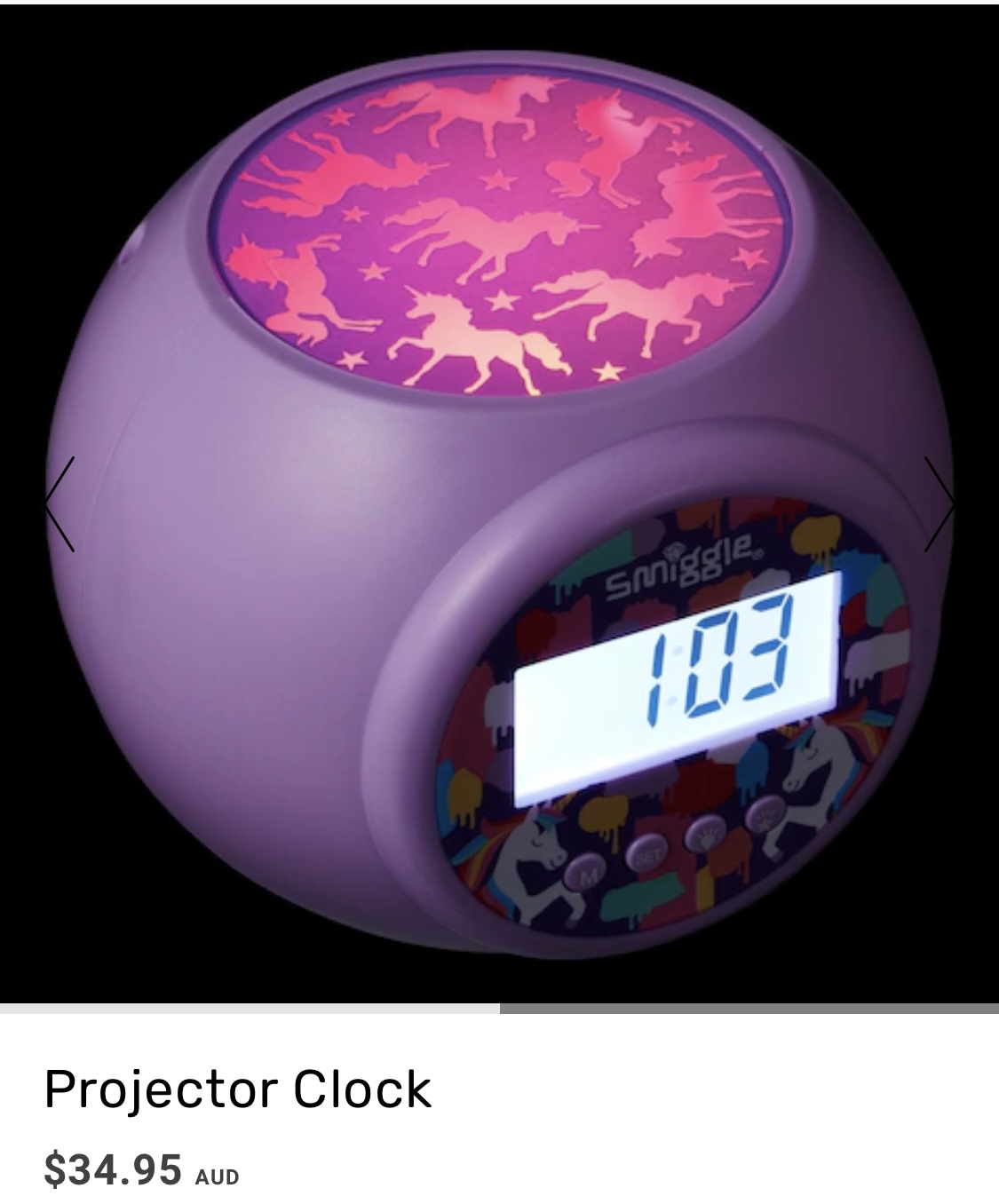 Projector Clock