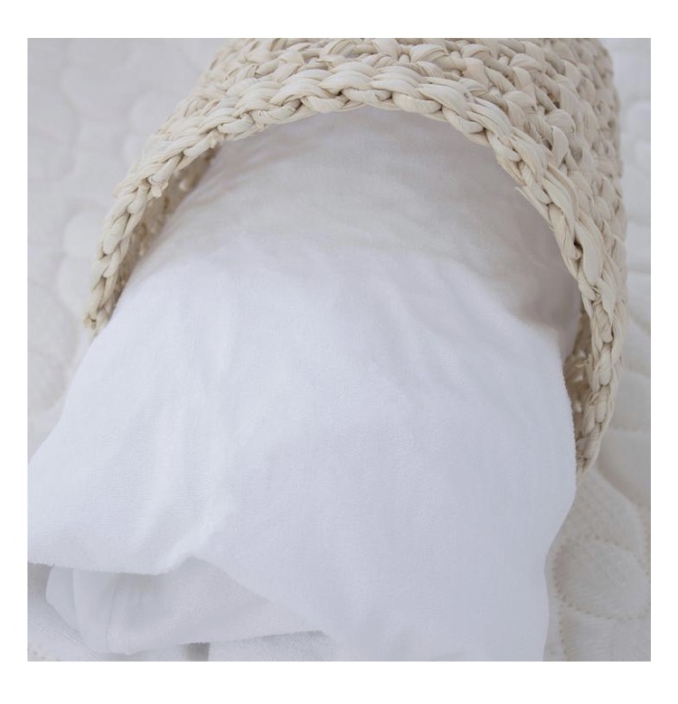 3 Mattress Protectors & Spray Bamboo White Bassinet Waterproof Mattress Protector