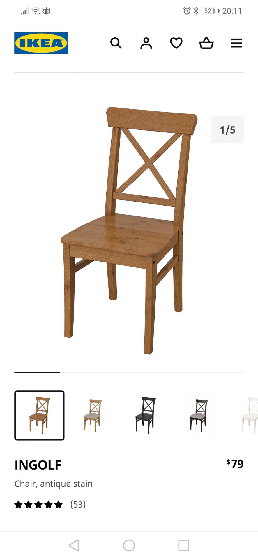 6x Dining Chairs
