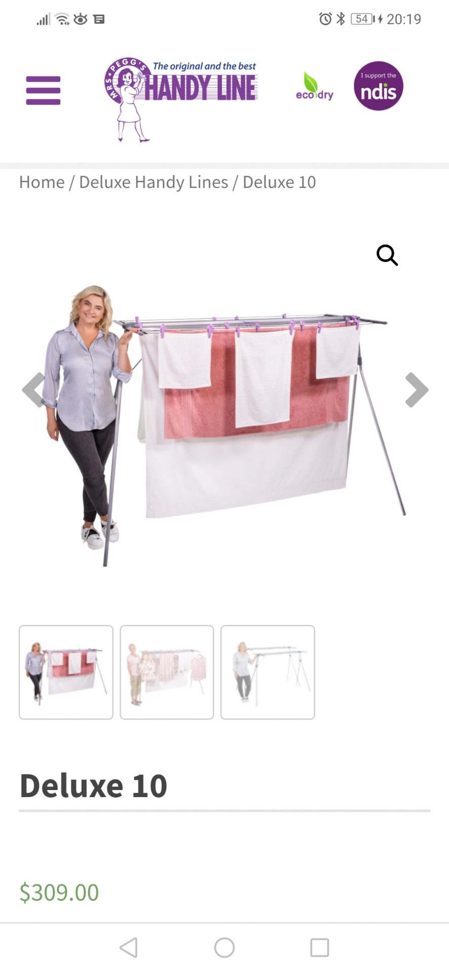 Portable Clothesline
