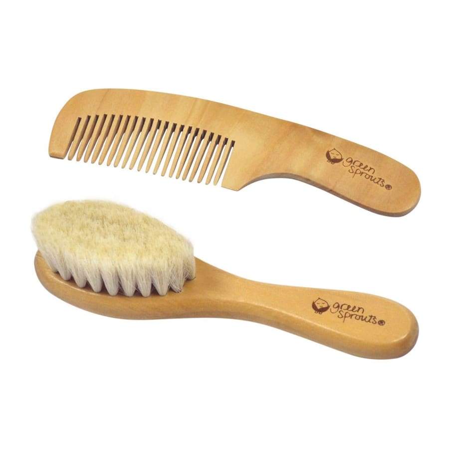 Soft bristled baby brush