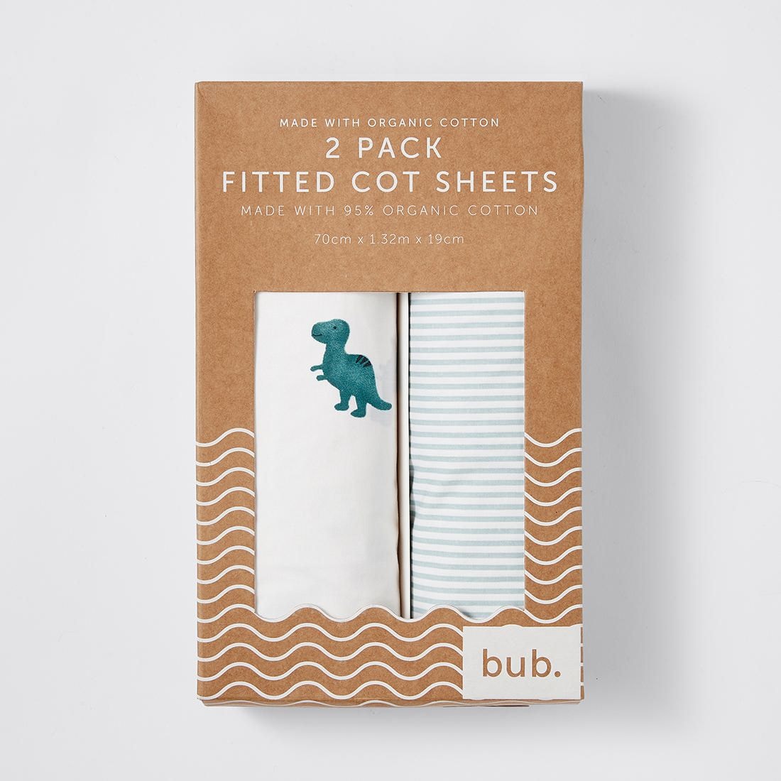 Dinosaur Cot Sheet Set