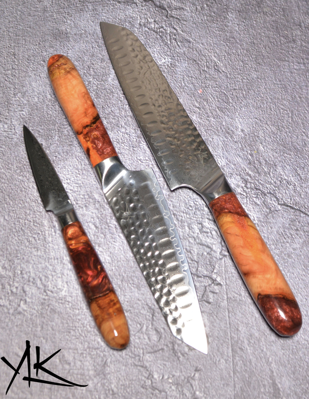 Your Last Knife - 3 Piece Handmade Set