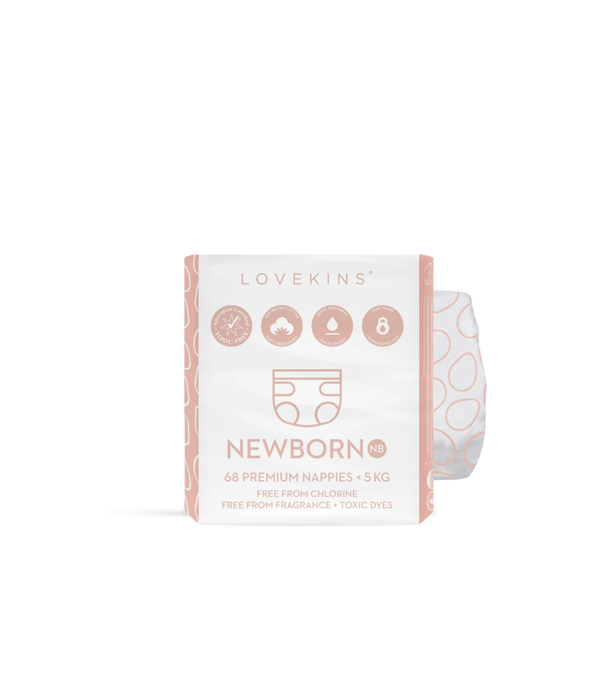 Lovekins newborn nappies