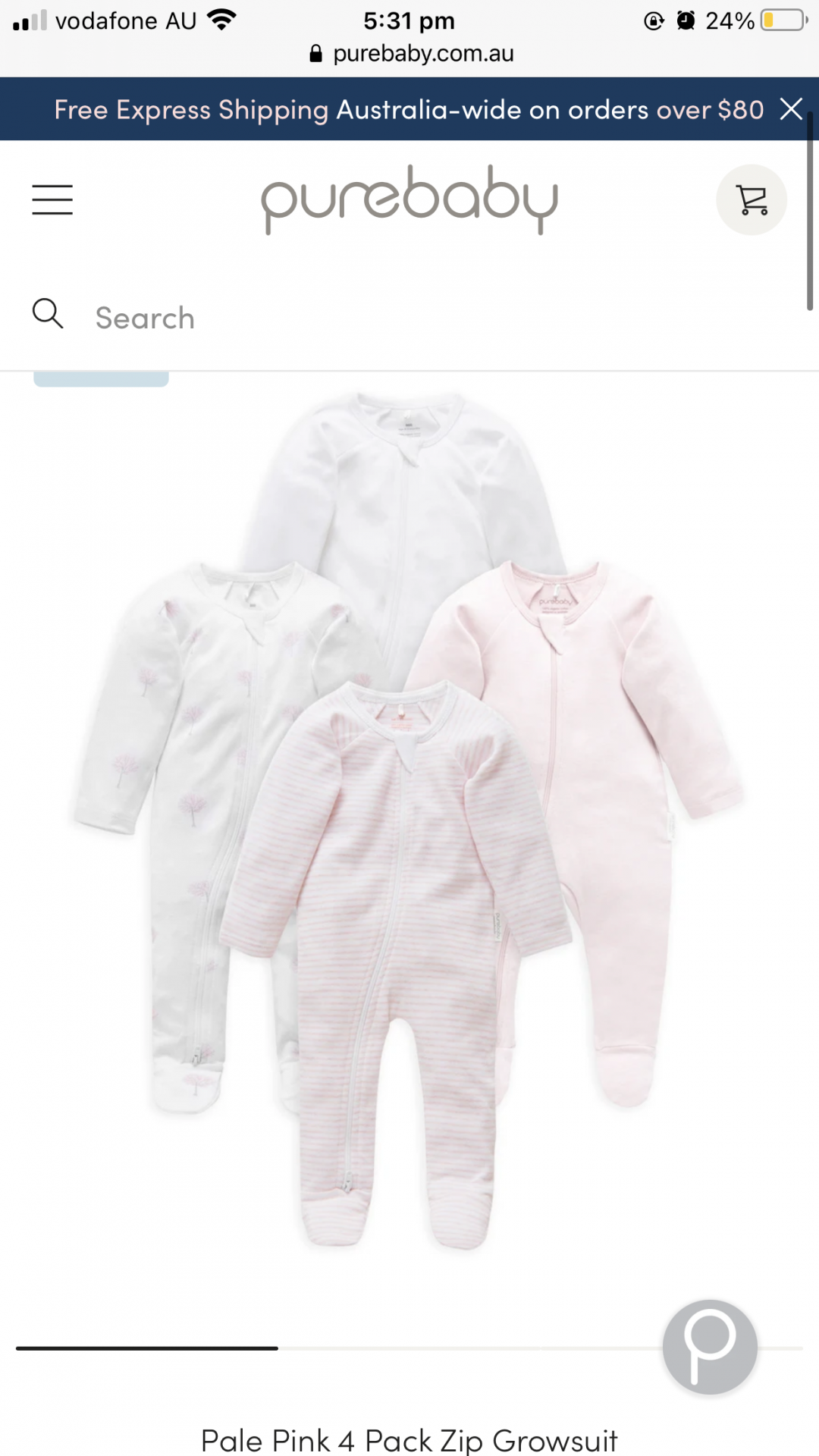 Zip growsuits