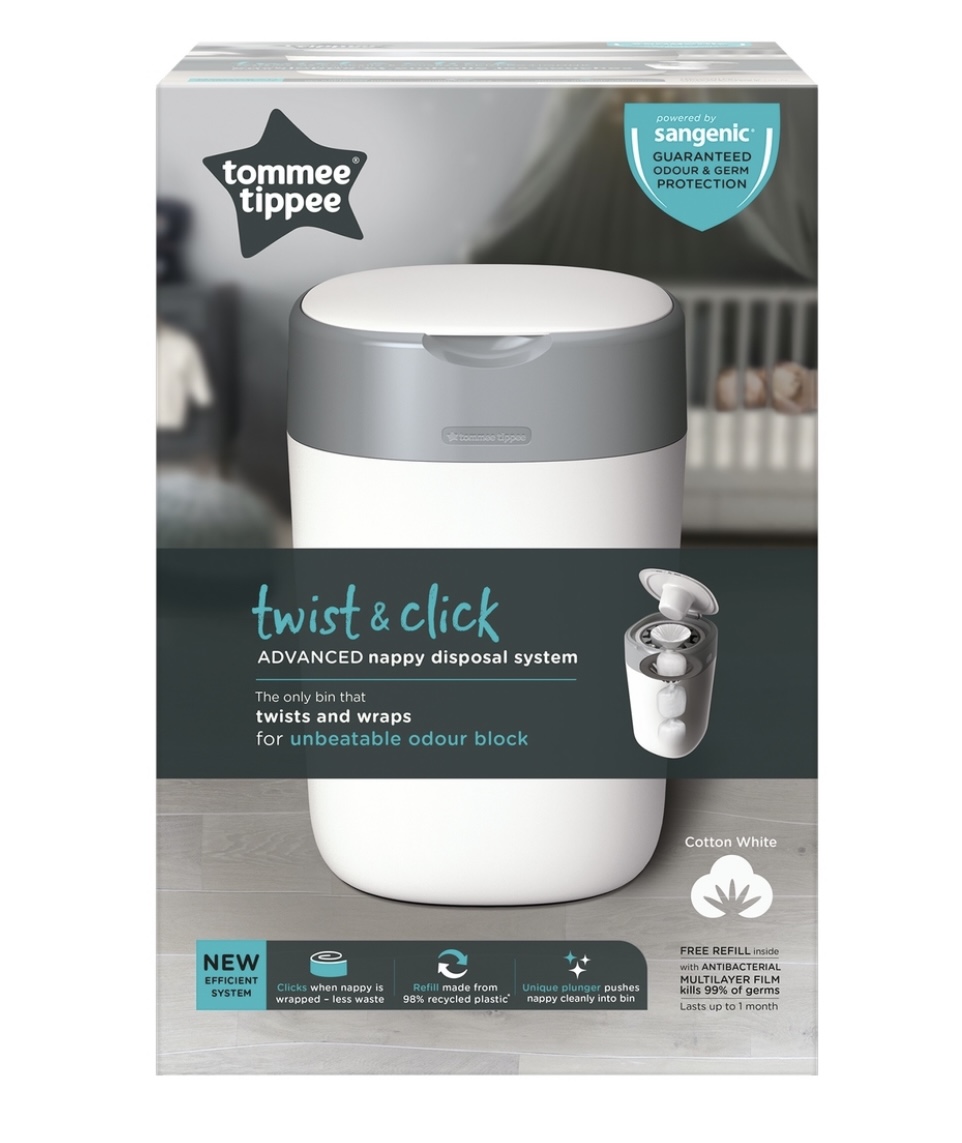 Tommy Tippee Twist & Click Nappy Disposal Unit