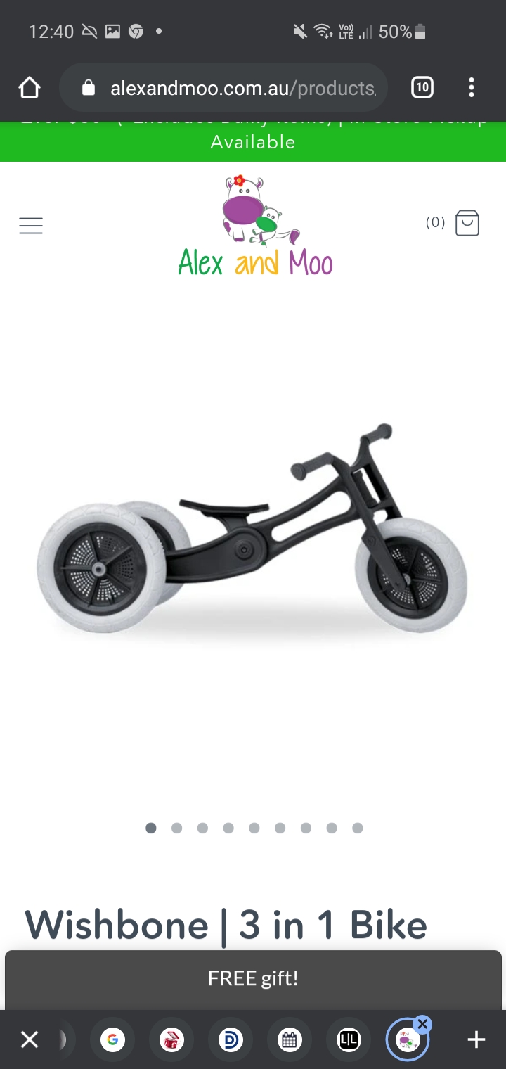 Wishbone 3 in 1 Bike