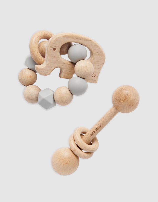 Rattles and teething toys