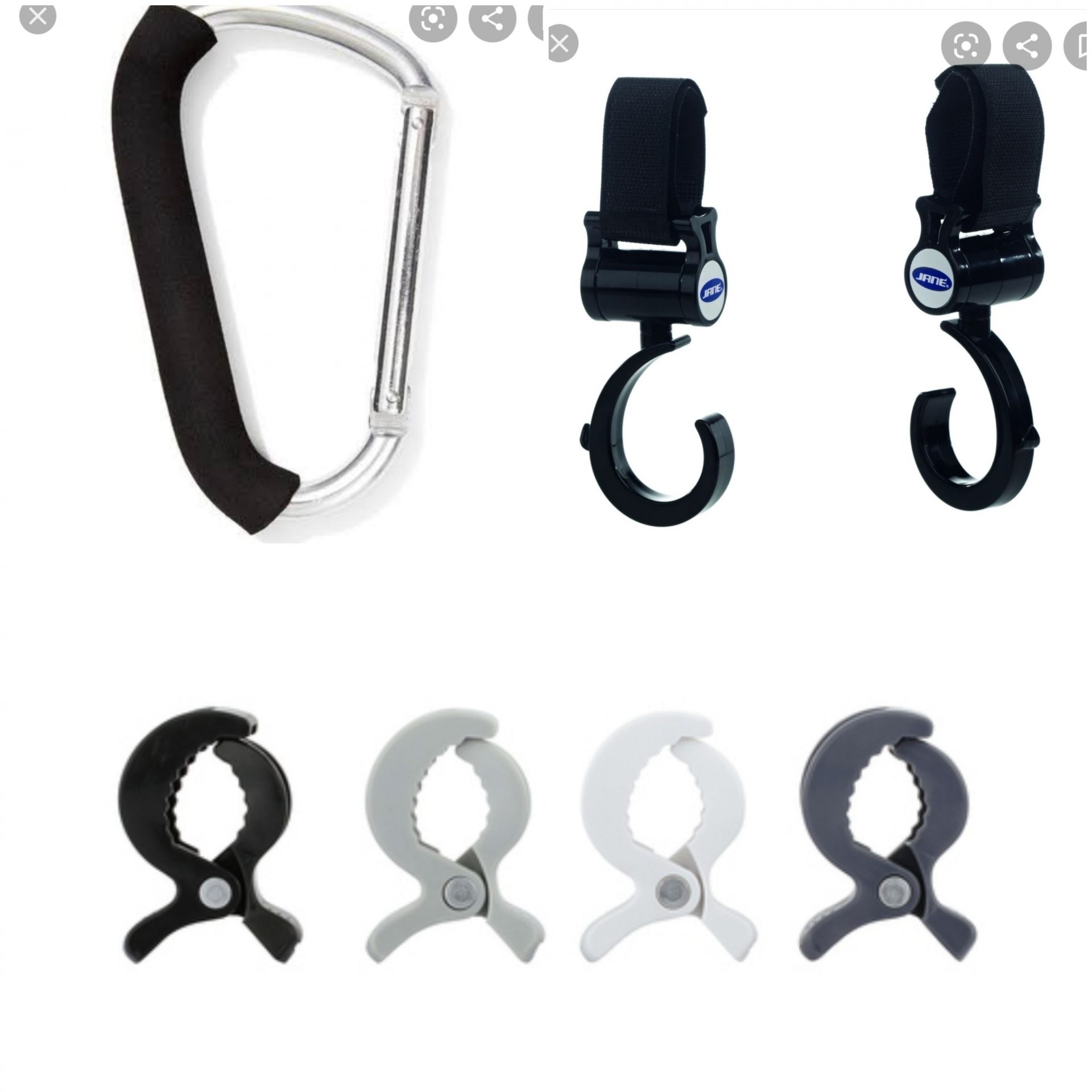 Pram clips