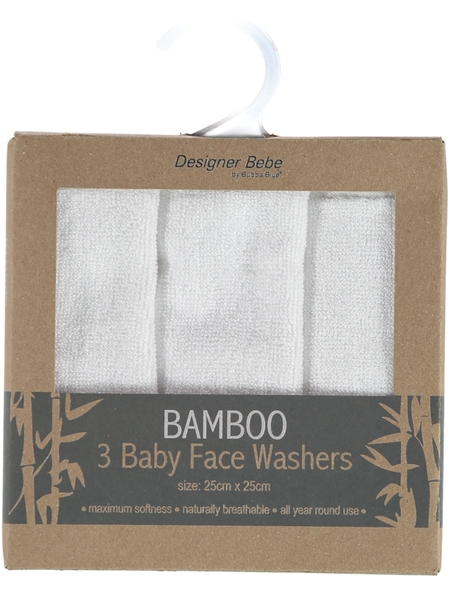 Bamboo Face Washers