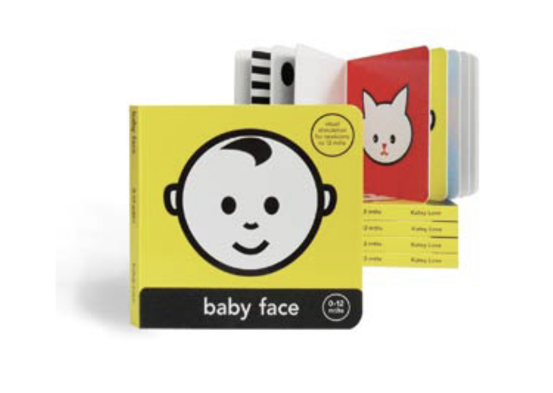 Baby face board book
