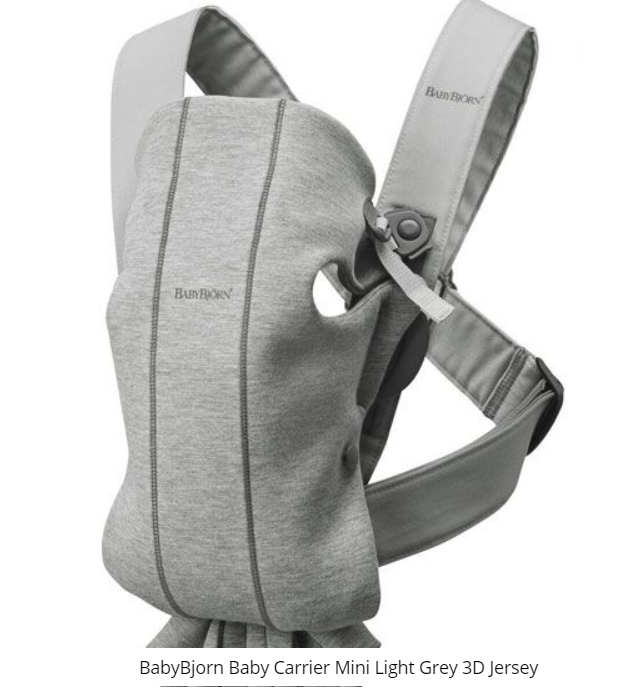 Baby Bjorn Mini Carrier in Light Grey