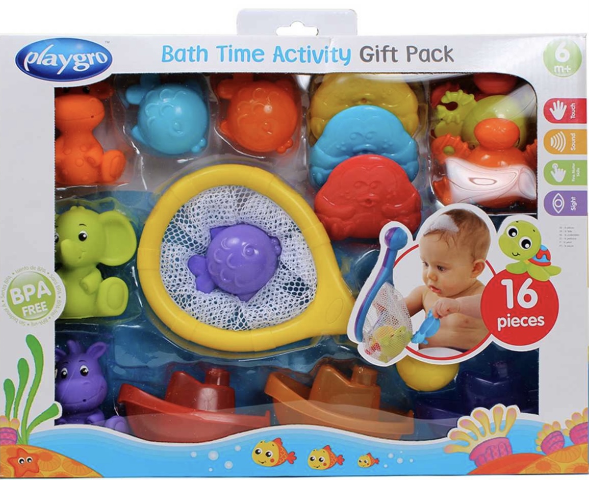 Playgro Bath Time Activity Gift Pack