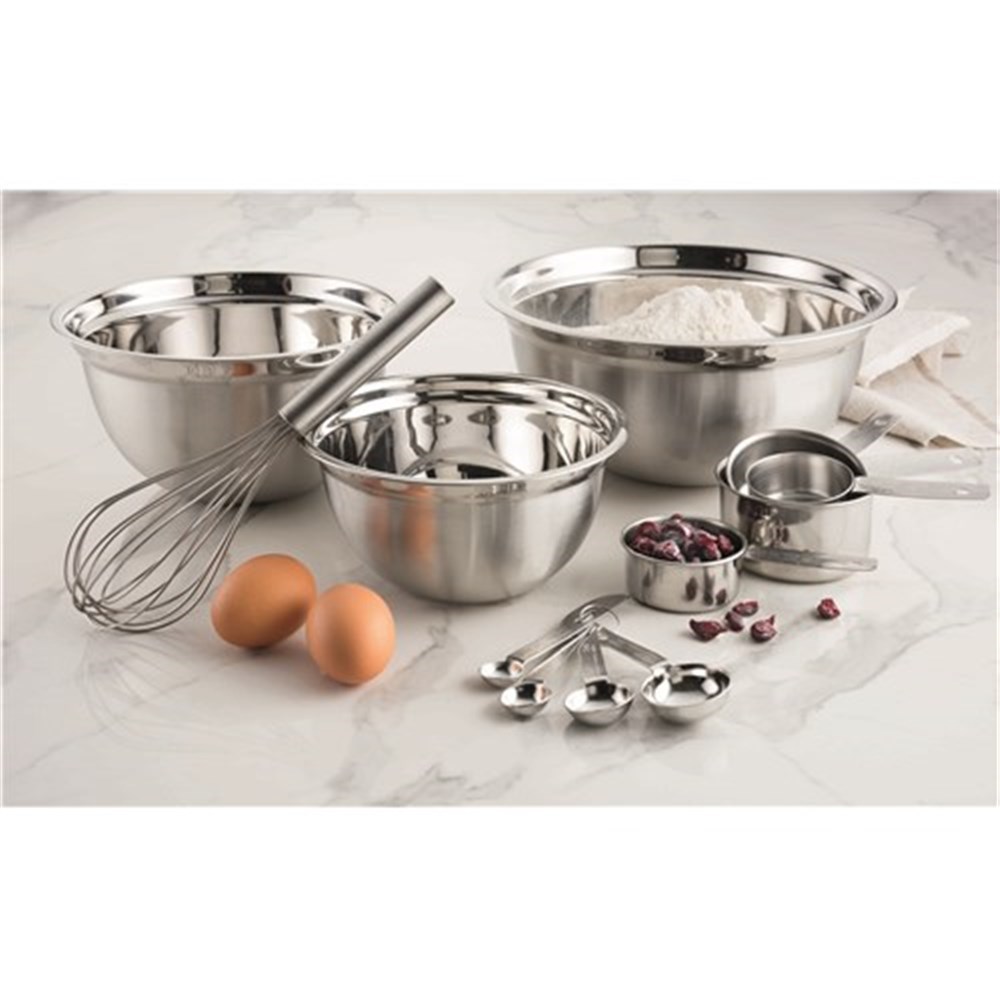 Soffritto Professional Bake Stainless Steel Mix & Measure 12 Piece Baking Set