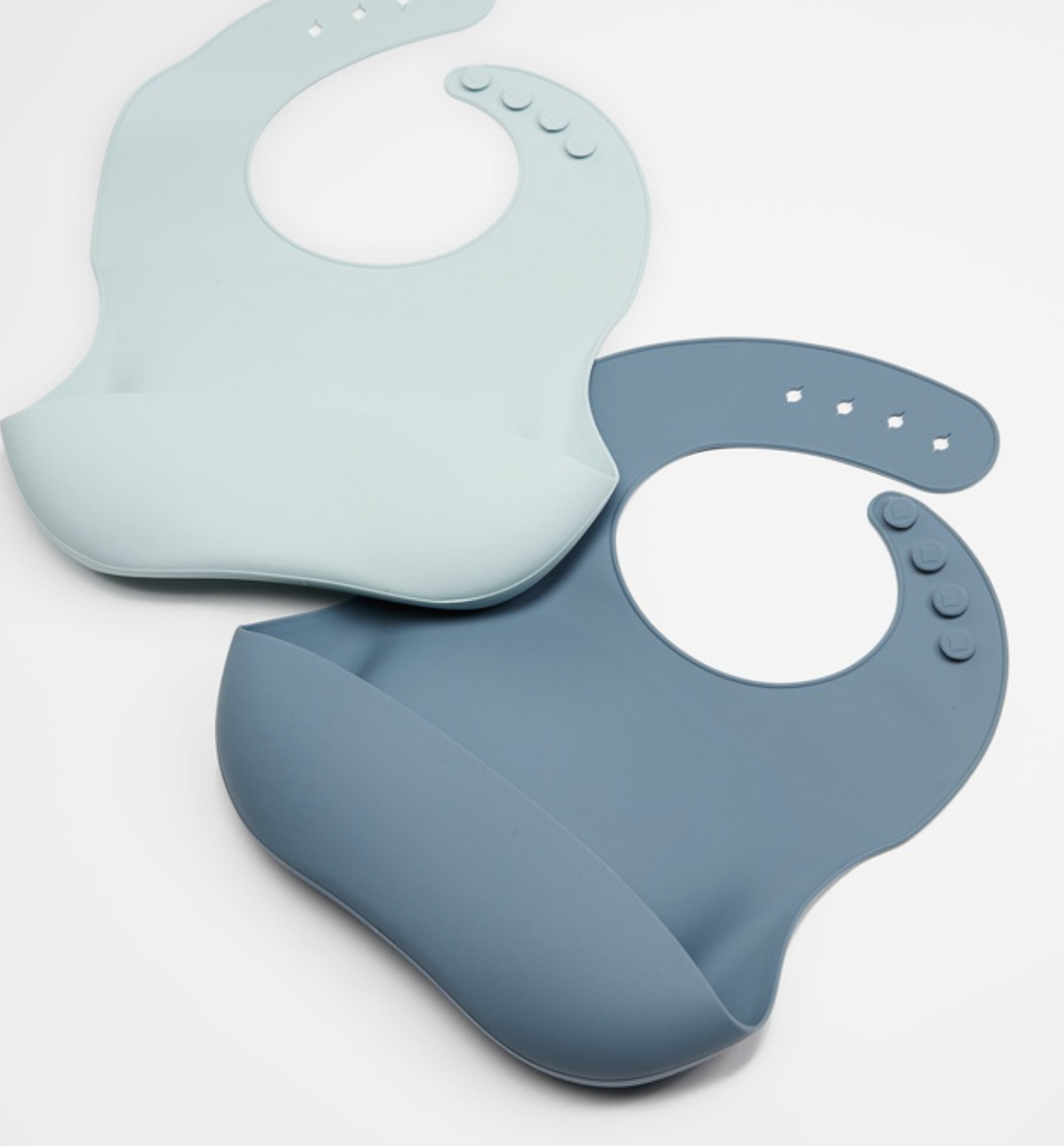 The Iconic - 2 Pack Silicone Bibs