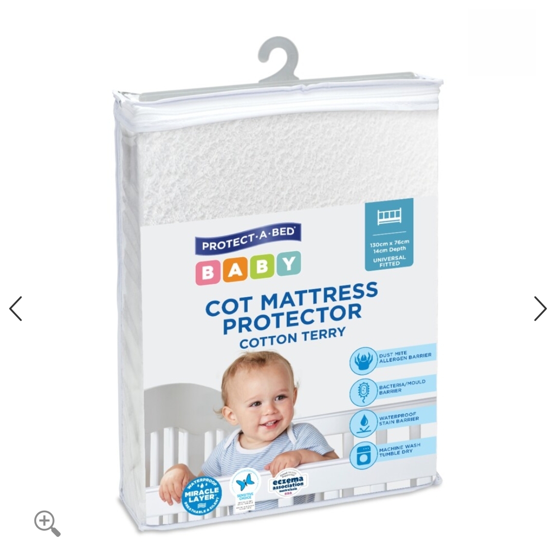 Waterproof Cot mattress protector