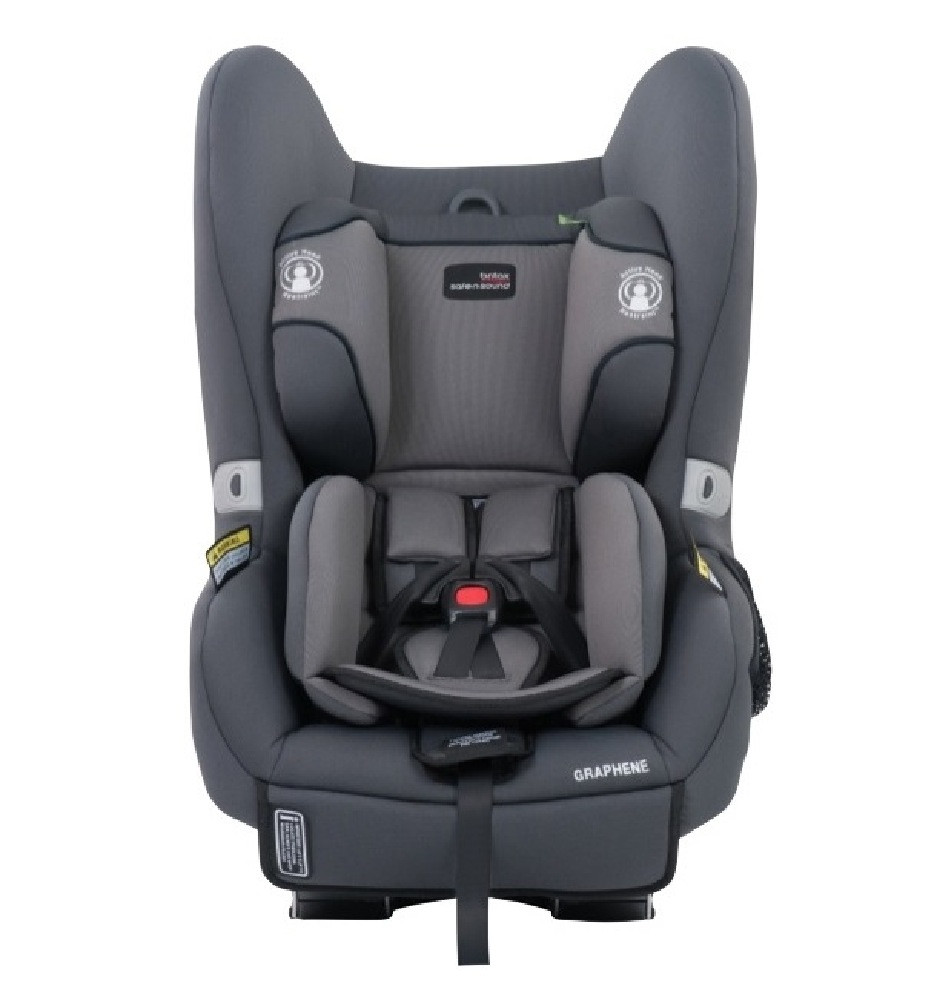 Britax Safe N Sound Graphene Convertible Car Seat Pebble Grey