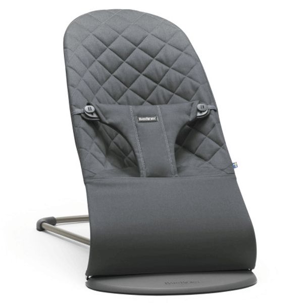 BabyBjorn Bouncer Bliss Anthracite Cotton