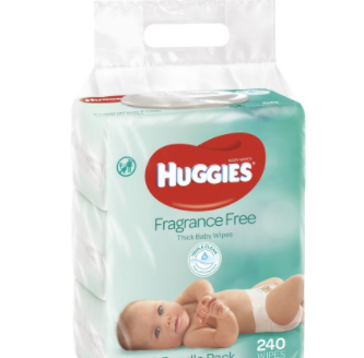 Huggies Baby Wipes 240 Pack