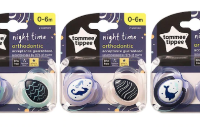 Tommee Tippee 2 Pack Night Time Soothers 0-6