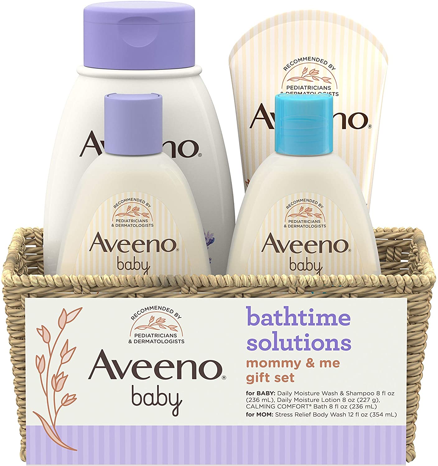 Aveeno Baby Daily Bathtime Solutions Gift Set