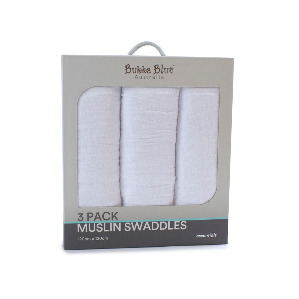 White muslin wraps