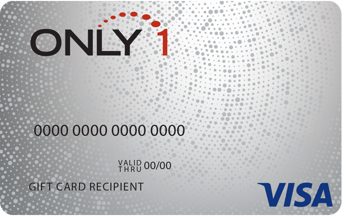 Only1 Visa Gift Card