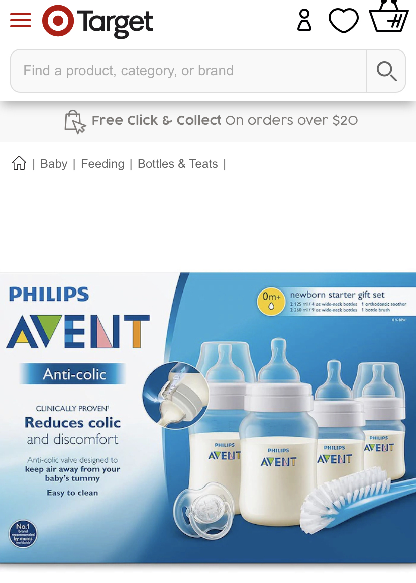 Anti-colic bottles