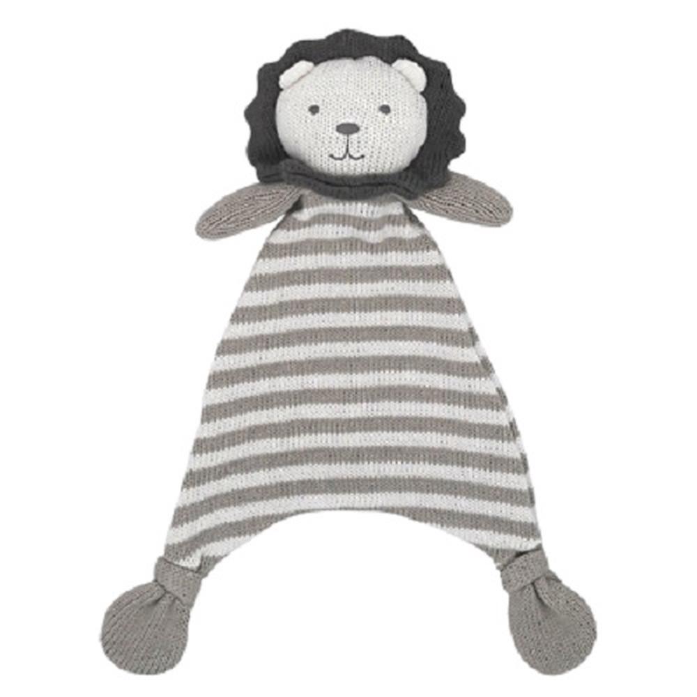 Knit Security Blanket (Austin the Lion)