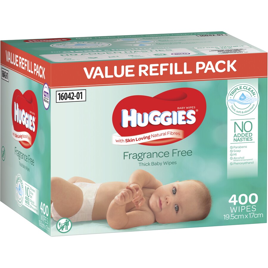Baby Wipes (no fragrance)