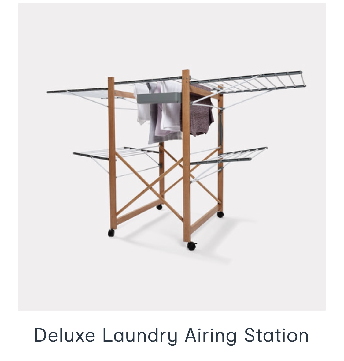Drying station.