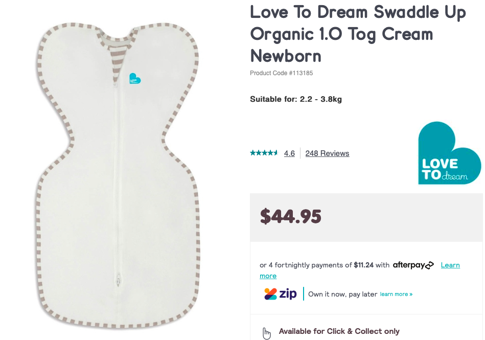 love to dream swaddle