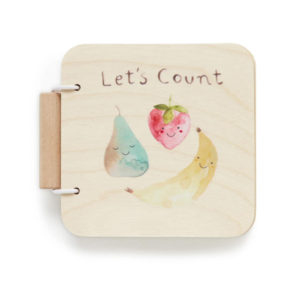 Let's Count Wooden Book