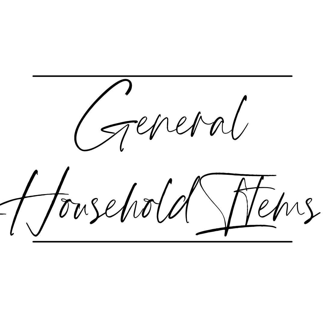 General Household Items