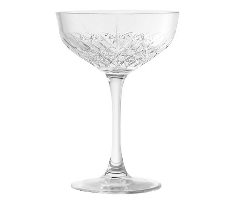 Coup champagne glasses