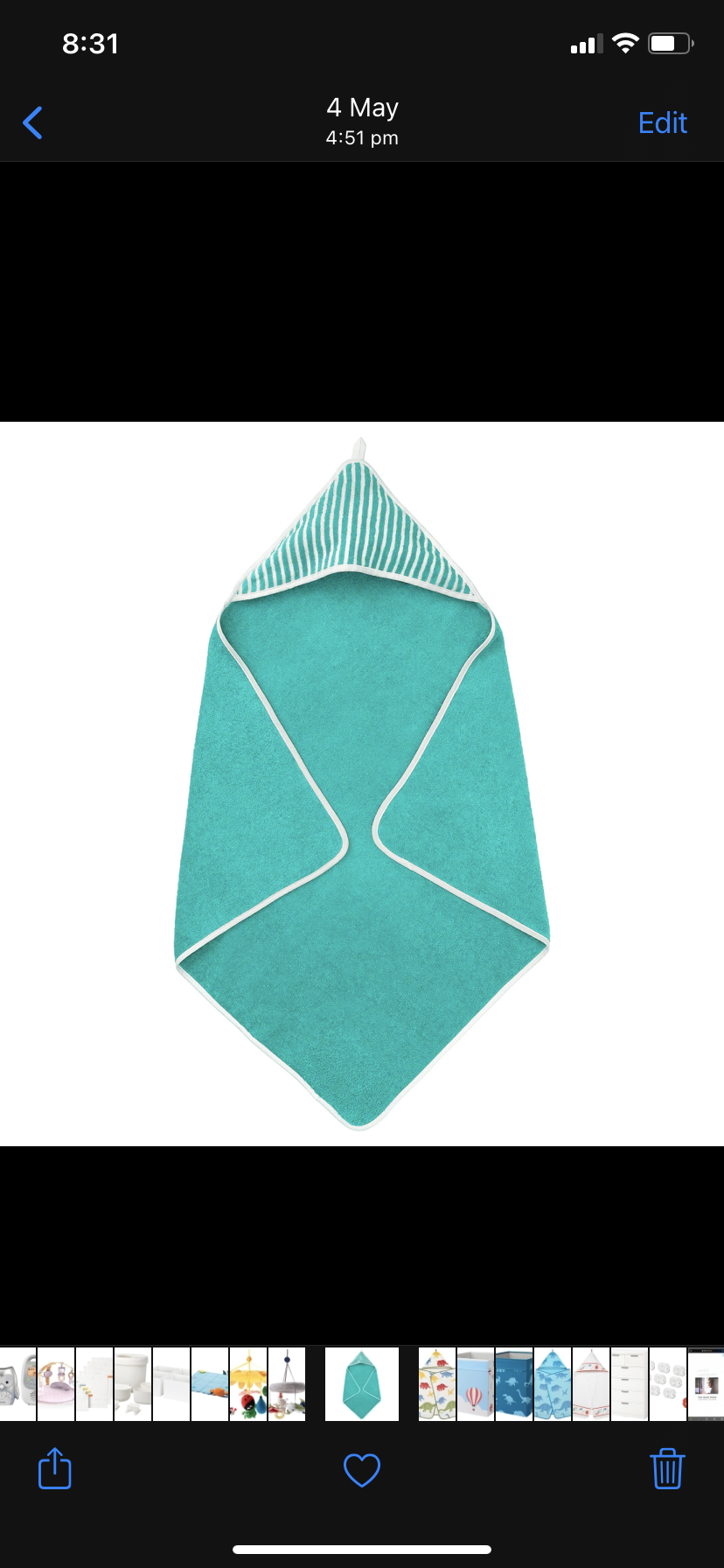 Baby Towel with hood